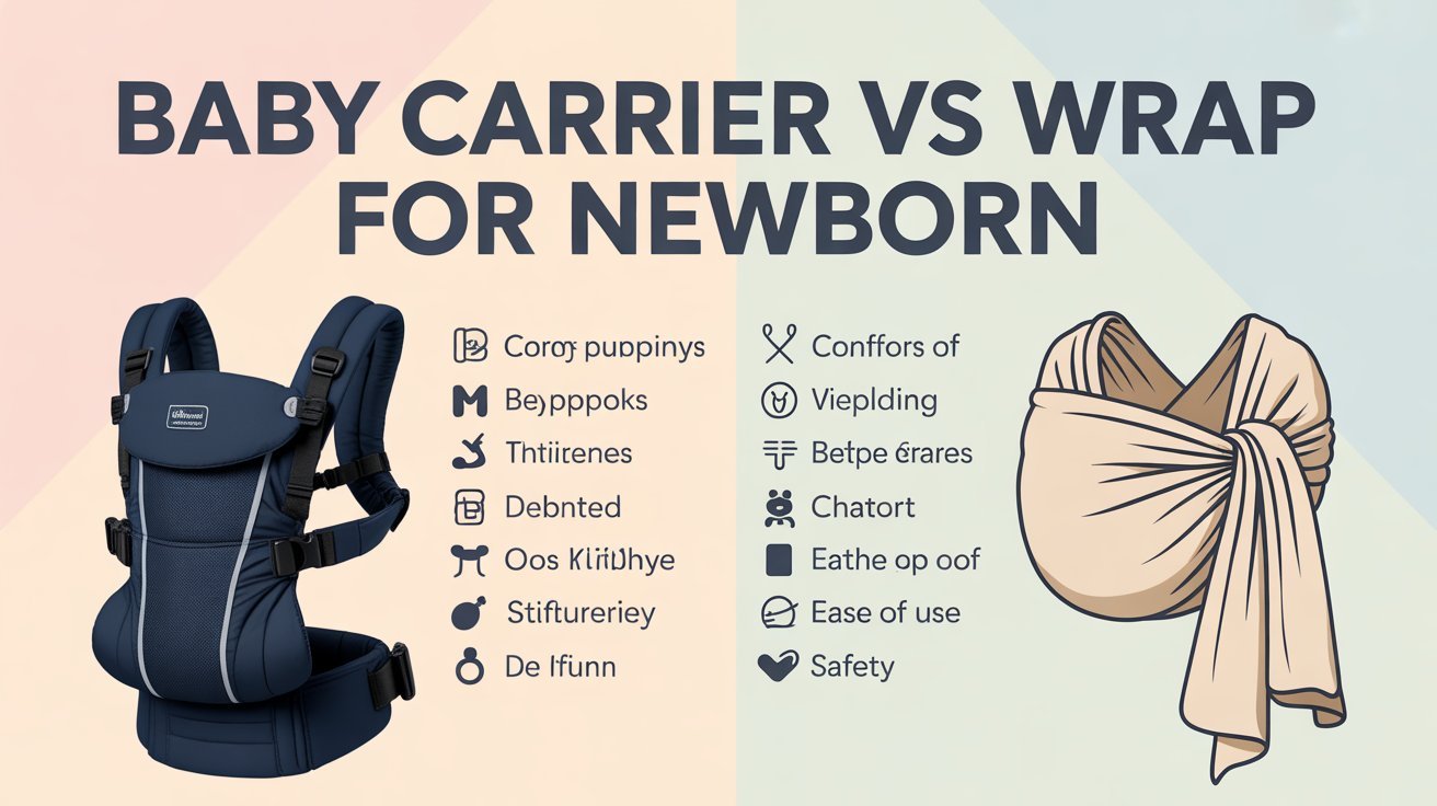 Baby Carrier Vs Wrap For Newborn