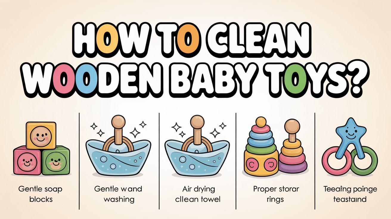 How To Clean Wooden Baby Toys